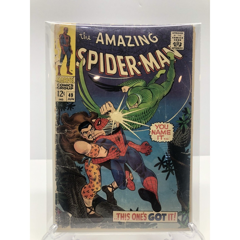 Amazing Spider-Man #49 Marvel 1967 Stan Lee & John Romita Kraven & Vulture